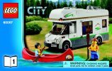 Instrucciones de Construcción - LEGO - City - 60057 - Autocaravana: Page 1