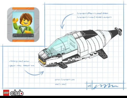 Instrucciones de Construcción - LEGO - City - 60067 - Persecución en Helicóptero: Page 1