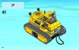 Instrucciones de Construcción - LEGO - City - 60074 - Bulldozer: Page 76