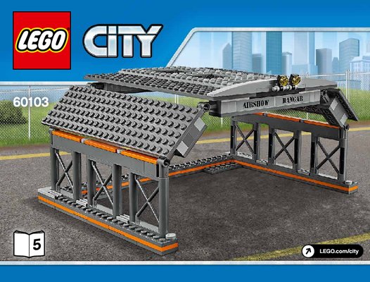 Instrucciones de Construcción - LEGO - City - 60103 - Aeropuerto: Espectáculo aéreo: Page 1