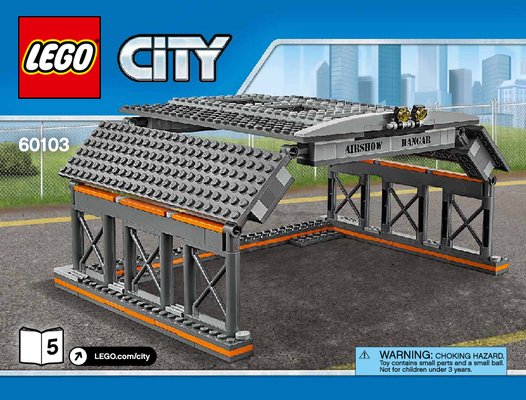 Instrucciones de Construcción - LEGO - City - 60103 - Aeropuerto: Espectáculo aéreo: Page 1