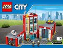 Instrucciones de Construcción - LEGO - City - 60110 - Estación de bomberos: Page 1