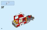 Instrucciones de Construcción - LEGO - City - 60112 - Gran camión de bomberos: Page 38