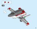 Instrucciones de Construcción - LEGO - City - 60116 - Avión médico: Page 59