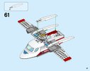 Instrucciones de Construcción - LEGO - City - 60116 - Avión médico: Page 57