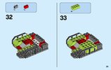 Instrucciones de Construcción - LEGO - City - 60124 - Volcán: Base de exploración: Page 35