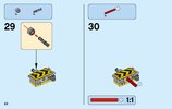 Instrucciones de Construcción - LEGO - City - 60125 - Volcán: Helicóptero de transporte pesado: Page 22