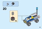 Instrucciones de Construcción - LEGO - 60136 - Police Starter Set: Page 35