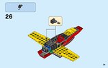 Instrucciones de Construcción - LEGO - 60144 - Race Plane: Page 29