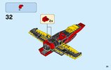 Instrucciones de Construcción - LEGO - 60144 - Race Plane: Page 35