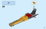 Instrucciones de Construcción - LEGO - 60151 - Dragster Transporter: Page 33