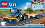 Instrucciones de Construcción - LEGO - 60152 - Sweeper & Excavator: Page 1