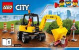 Instrucciones de Construcción - LEGO - 60152 - Sweeper & Excavator: Page 1