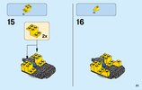 Instrucciones de Construcción - LEGO - 60152 - Sweeper & Excavator: Page 23