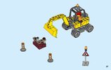 Instrucciones de Construcción - LEGO - 60152 - Sweeper & Excavator: Page 37