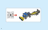 Instrucciones de Construcción - LEGO - 60152 - Sweeper & Excavator: Page 2