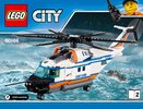 Instrucciones de Construcción - LEGO - City - 60166 - Gran helicóptero de rescate: Page 1