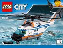 Instrucciones de Construcción - LEGO - City - 60166 - Gran helicóptero de rescate: Page 1