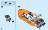 Instrucciones de Construcción - LEGO - City - 60168 - Rescate del barco de vela: Page 28