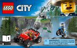 Instrucciones de Construcción - LEGO - 60172 - Dirt Road Pursuit: Page 1