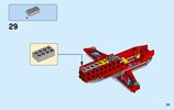 Instrucciones de Construcción - LEGO - 60177 - Airshow Jet: Page 33