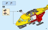 Instrucciones de Construcción - LEGO - 60179 - Ambulance Helicopter: Page 61