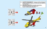 Instrucciones de Construcción - LEGO - 60179 - Ambulance Helicopter: Page 3