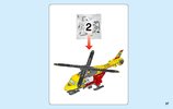 Instrucciones de Construcción - LEGO - 60179 - Ambulance Helicopter: Page 37