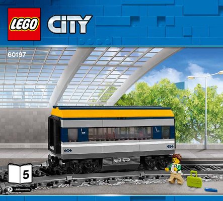 Instrucciones de Construcción - LEGO - 60197 - Passenger Train: Page 1