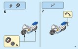 Instrucciones de Construcción - LEGO - 60208 - Sky Police Parachute Arrest: Page 19