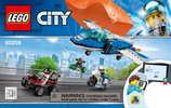 Instrucciones de Construcción - LEGO - 60208 - Sky Police Parachute Arrest: Page 1