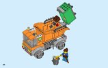 Instrucciones de Construcción - LEGO - 60220 - Garbage Truck: Page 38