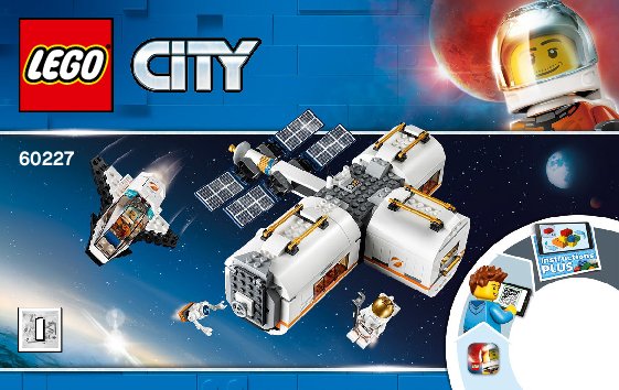 Instrucciones de Construcción - LEGO - 60227 - Lunar Space Station: Page 1