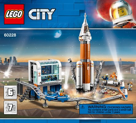 Instrucciones de Construcción - LEGO - 60228 - Deep Space Rocket and Launch Control: Page 1