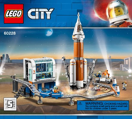 Instrucciones de Construcción - LEGO - 60228 - Deep Space Rocket and Launch Control: Page 1