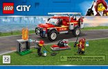 Instrucciones de Construcción - LEGO - 60231 - Fire Chief Response Truck: Page 1