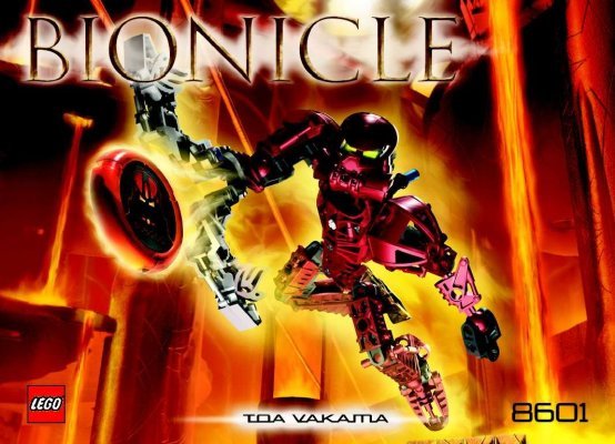 65409 - Bionicle Toa Metru 8601+8604+8613