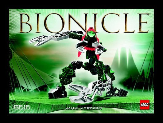 Instrucciones de Construcción - LEGO - 65514 - Bionicle Vahki/Matortan Club Co-P: Page 1