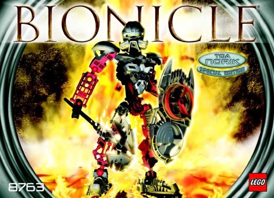 Instrucciones de Construcción - LEGO - 65757 - Exclusive Bionicle Co-Pack: Page 1