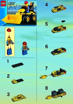 Instrucciones de Construcción - LEGO - 65809 - City Tri-Pack: Page 1