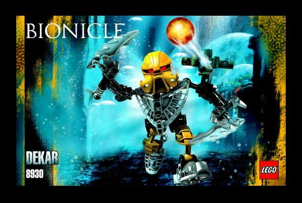 Instrucciones de Construcción - LEGO - 66235 - Bionicle Co-pack: Page 1