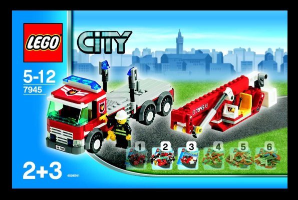 Instrucciones de Construcción - LEGO - 66255 - CITY Value Pack: Page 1