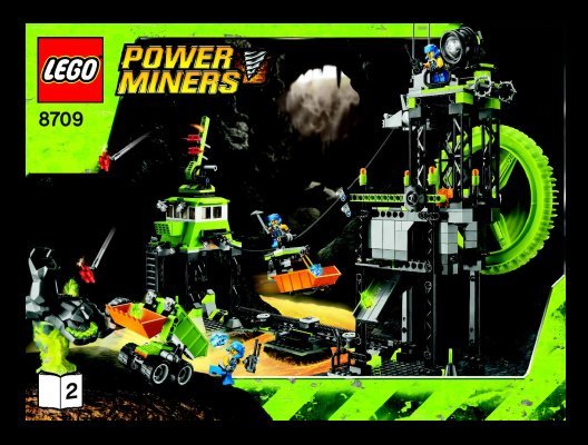 Instrucciones de Construcción - LEGO - 66319 - Power Miners: Page 1