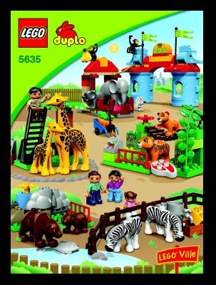 Instrucciones de Construcción - LEGO - 66321 - LEGO® DUPLO® Big City Zoo Value P: Page 1