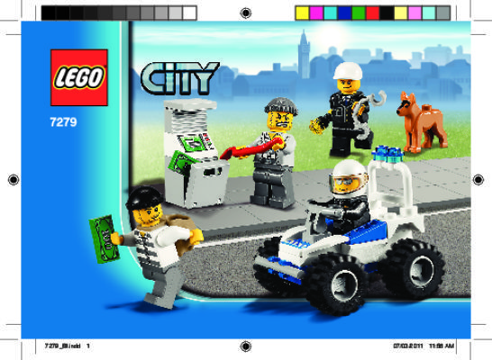 Instrucciones de Construcción - LEGO - 66375 - City Police Value Pack: Page 1