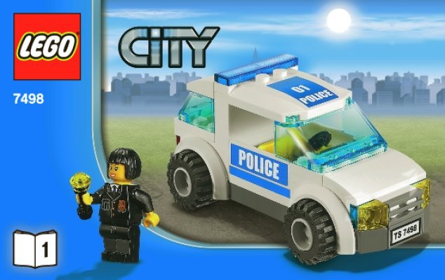 Instrucciones de Construcción - LEGO - 66428 - VP City Police 2: Page 1