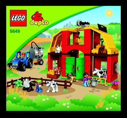 Instrucciones de Construcción - LEGO - 66454 - DUPLO Farm Value Pack: Page 1