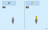 Instrucciones de Construcción - LEGO - 66540 - CITY Volcano Value Pack: Page 63