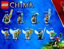 Instrucciones de Construcción - LEGO - Legends of Chima - 70005 - El Depredador Real de Laval: Page 22