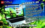 Instrucciones de Construcción - LEGO - Legends of Chima - 70007 - La Moto de Eglor: Page 77